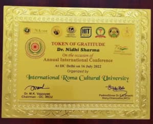 IRC University certificate